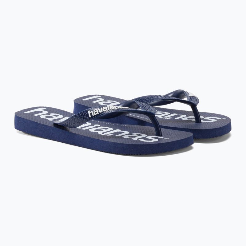 Havaianas Top Logomania flip flops navy blue H4144264 5