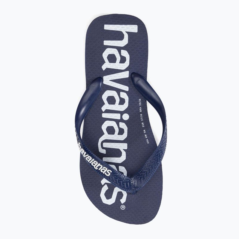 Havaianas Top Logomania flip flops navy blue H4144264 6