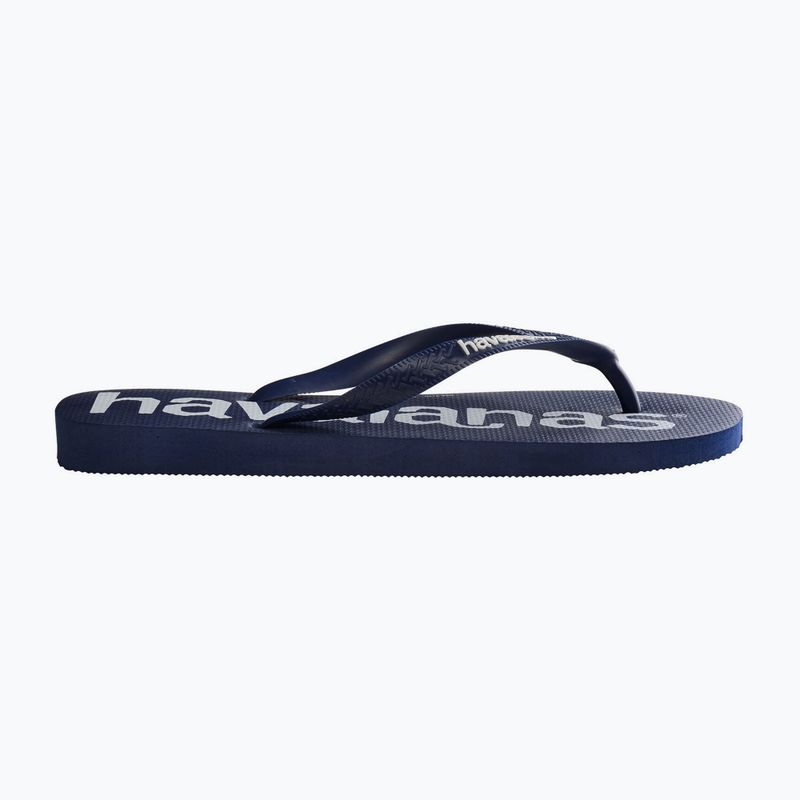 Havaianas Top Logomania flip flops navy blue H4144264 10