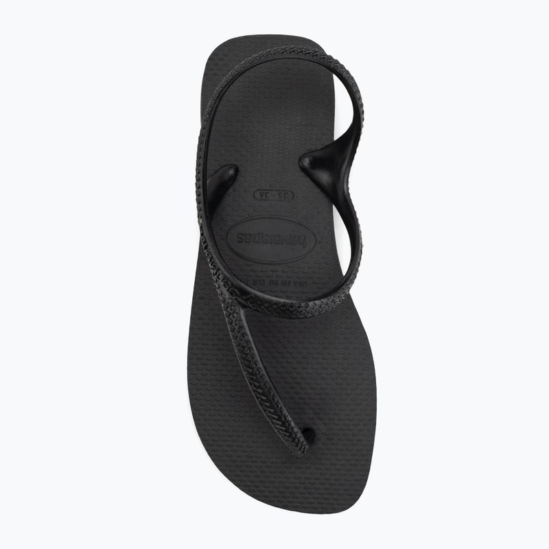 Havaianas Flash Urban black women's sandals 5