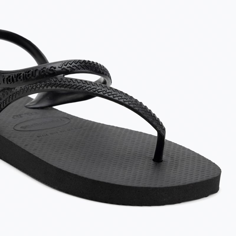 Havaianas Flash Urban black women's sandals 7