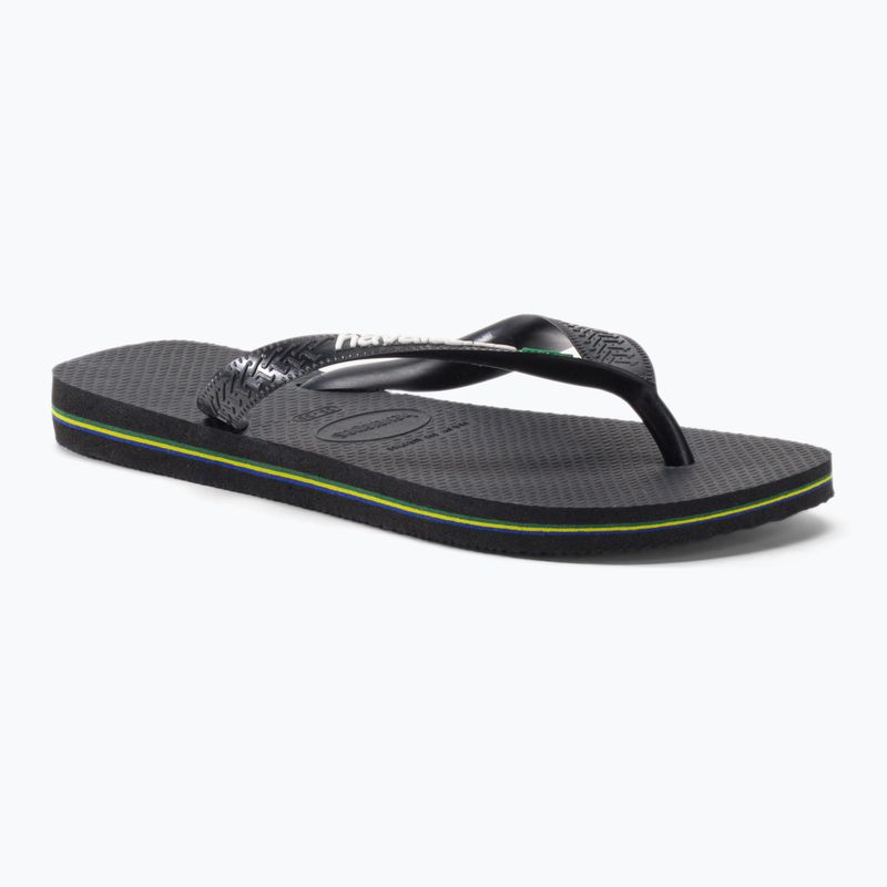 Havaianas Brasil Logo flip flops black H4110850