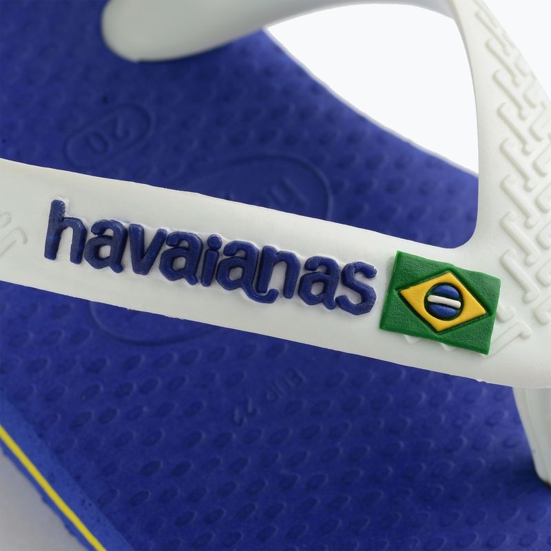 Havaianas Baby Brasil Logo II children's sandals marine blue 9