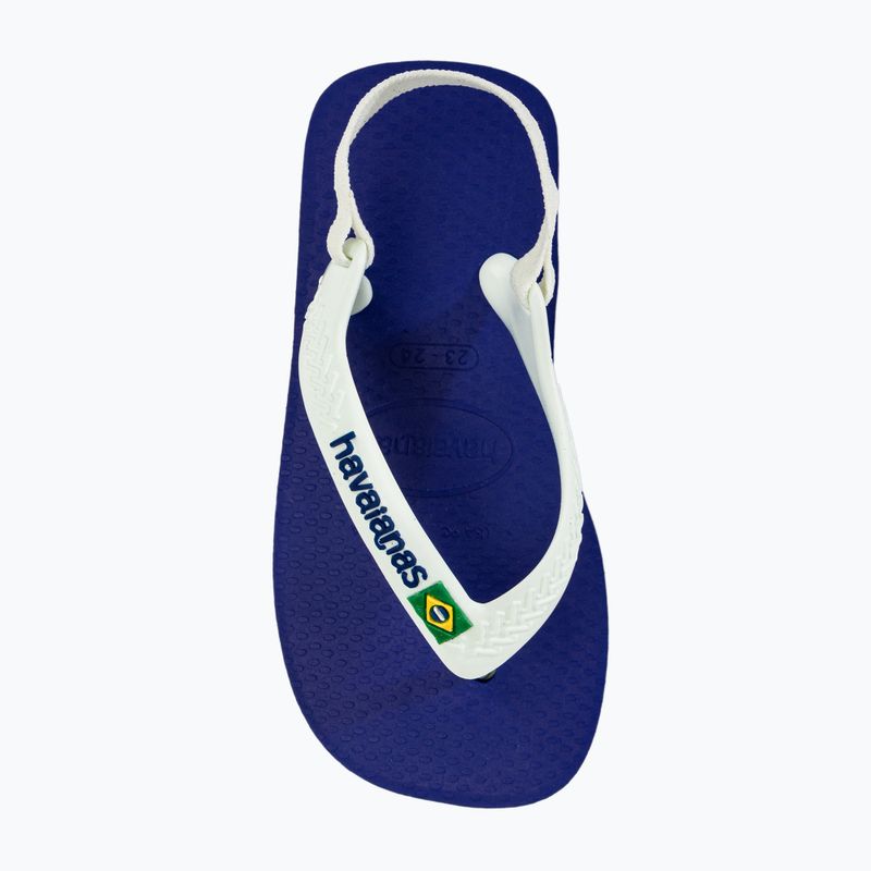 Havaianas Baby Brasil Logo II children's sandals marine blue 6