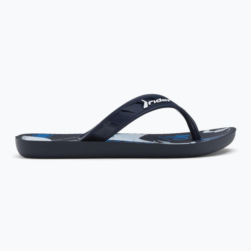 Rider Street Ole Inf children's flip flops black and navy blue 11580-24643 2