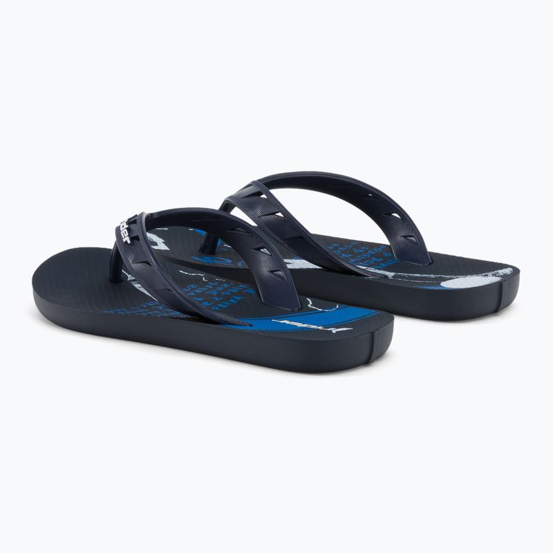 Rider Street Ole Inf children's flip flops black and navy blue 11580-24643 3