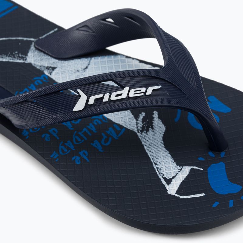 Rider Street Ole Inf children's flip flops black and navy blue 11580-24643 7