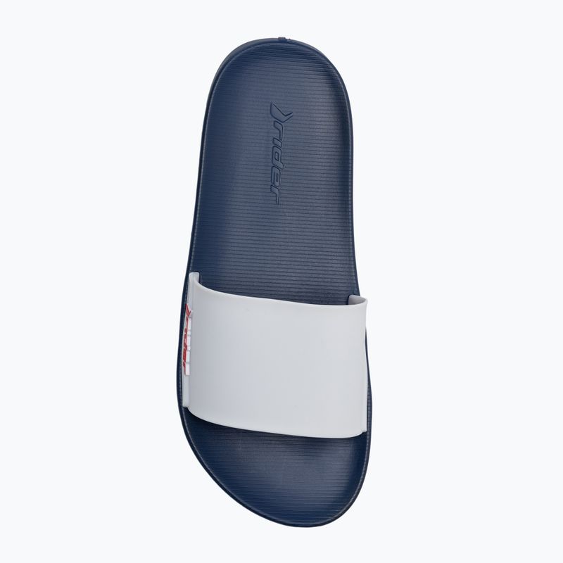 RIDER Speed Slide AD men's flip-flops white and blue 11766-21308 6