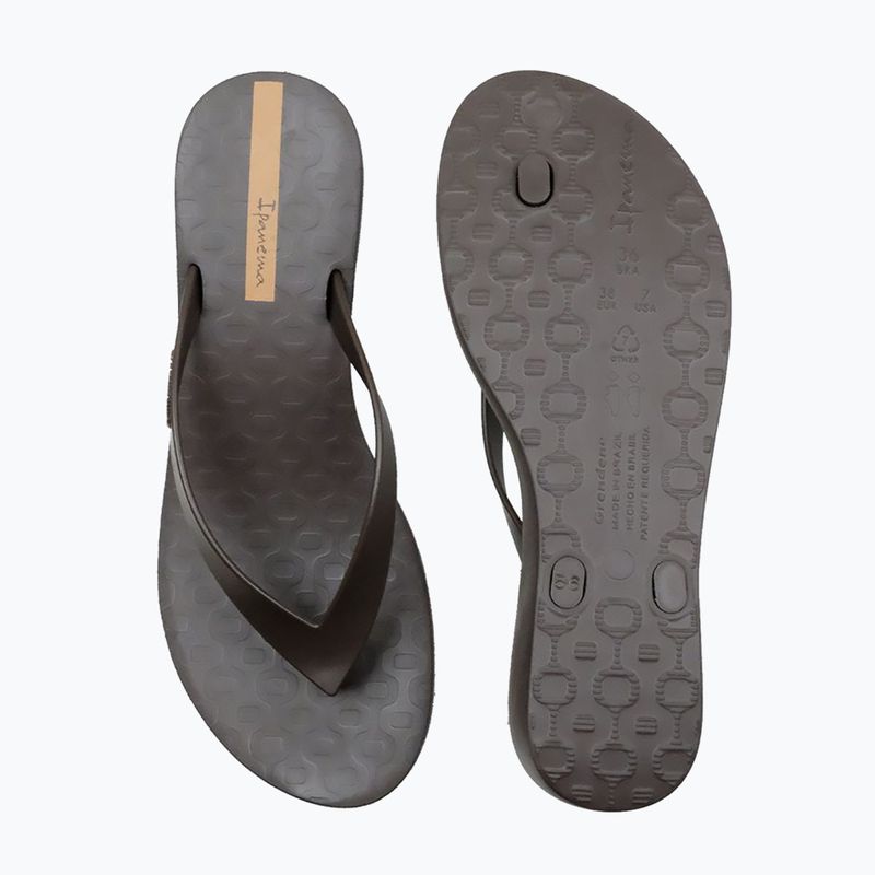 Ipanema Selfie brown women's flip flops 26748-20973 10