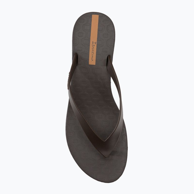 Ipanema Selfie brown women's flip flops 26748-20973 6