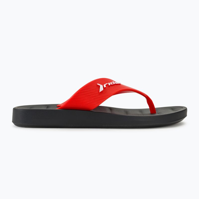 RIDER Free Thong Kids flip flops black/red 2