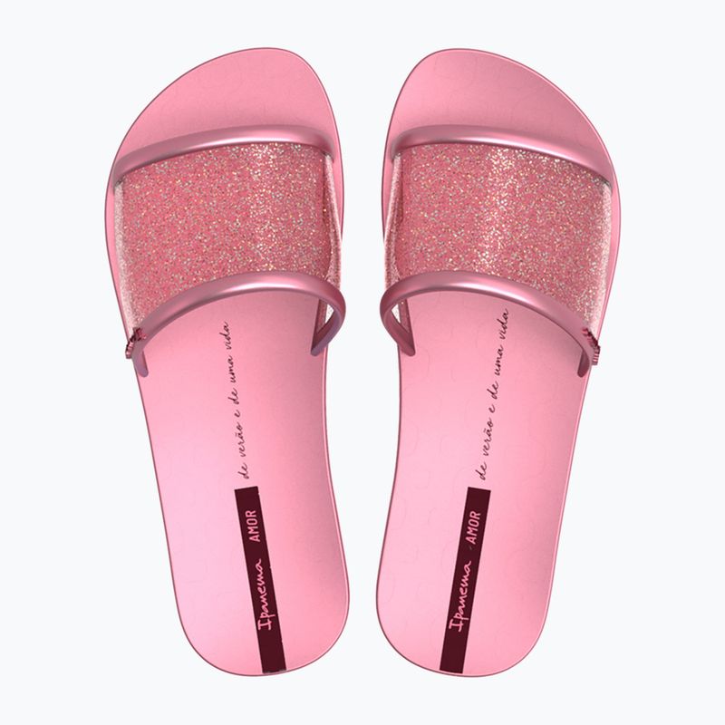 Ipanema Renova pink/metallic pink women's slides 9