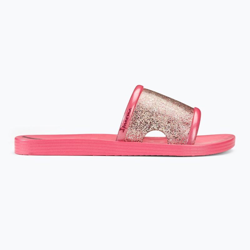 Ipanema Renova pink/metallic pink women's slides 2