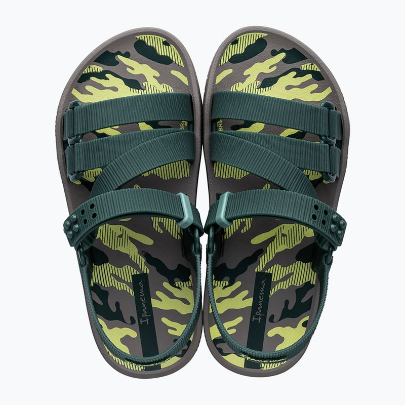 Ipanema Passatempo Papete grey/green children's sandals 8