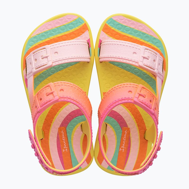 Ipanema Brincar Papete Baby yellow/pink/orange sandals 9