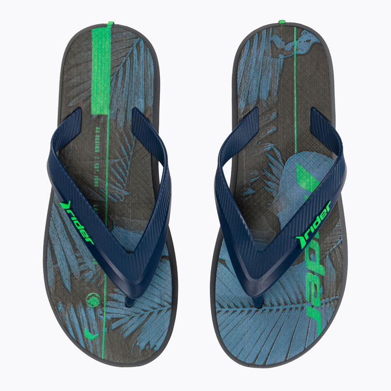 RIDER R1 Energy Kids flip flops black/blue 8