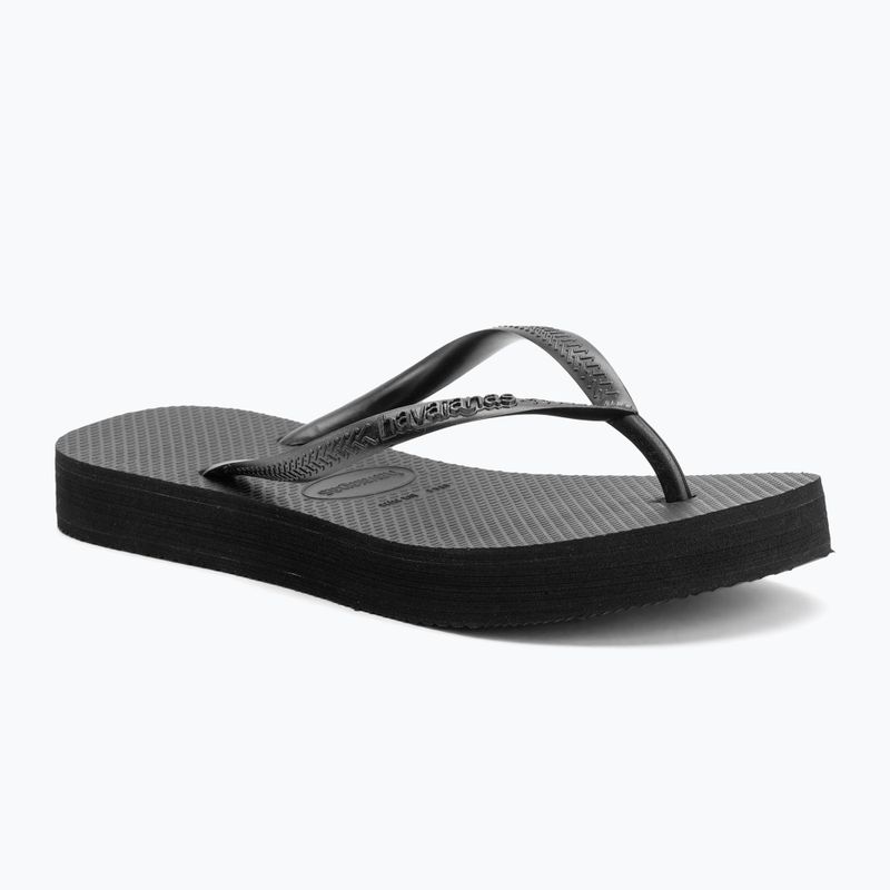 Women's Havaianas Slim Platform flip flops black