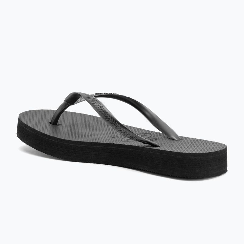 Women's Havaianas Slim Platform flip flops black 3