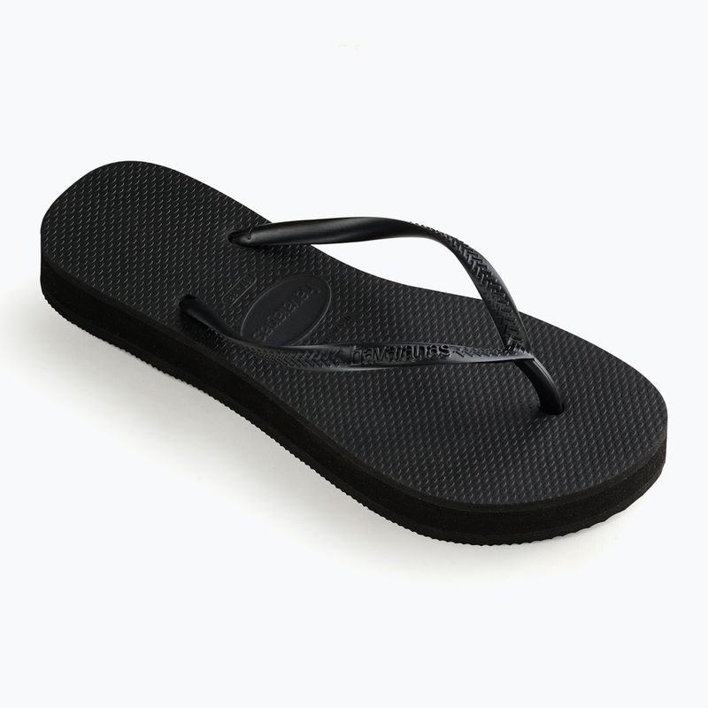 Women's Havaianas Slim Platform flip flops black
