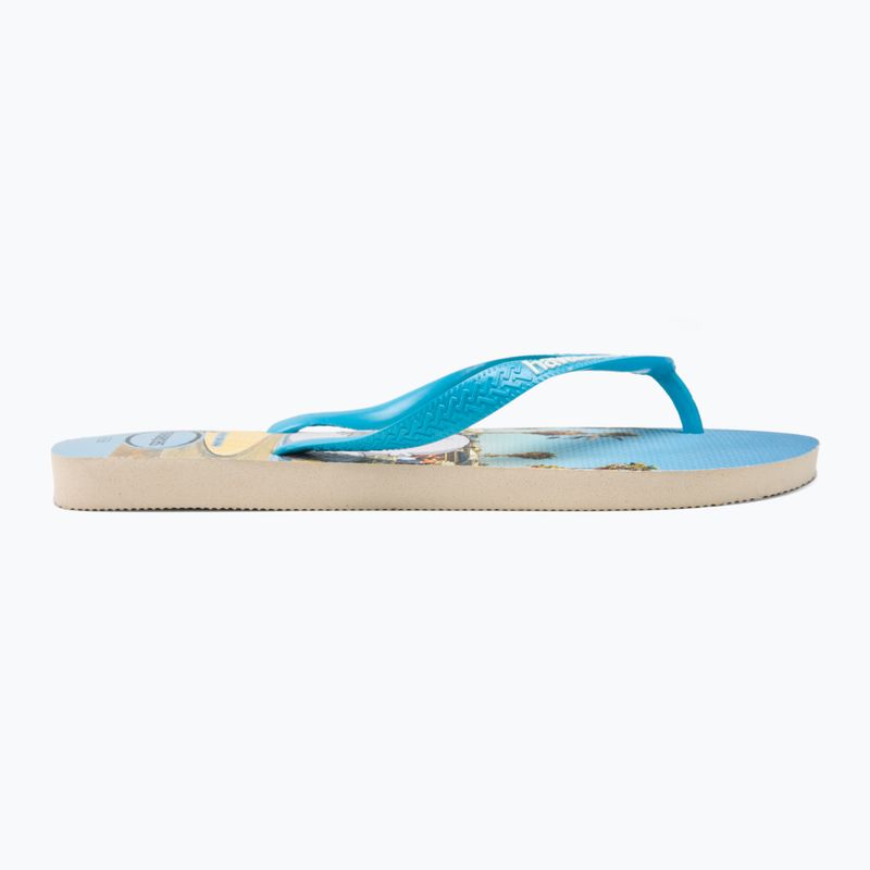 Men's Havaianas Top Street flip flops white/blue 2