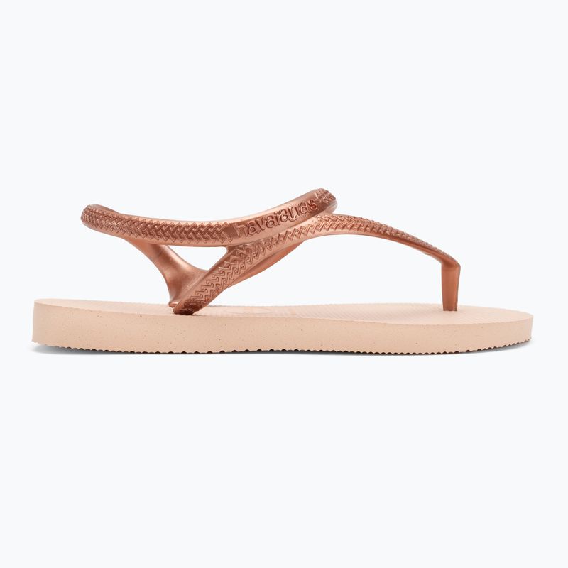 Women's Havaianas Flash Urban ballet rose / golden blush sandals 2