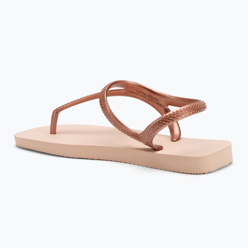 Women's Havaianas Flash Urban ballet rose / golden blush sandals 3