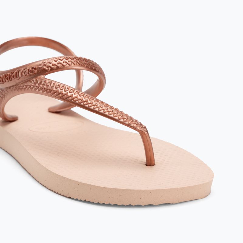 Women's Havaianas Flash Urban ballet rose / golden blush sandals 7