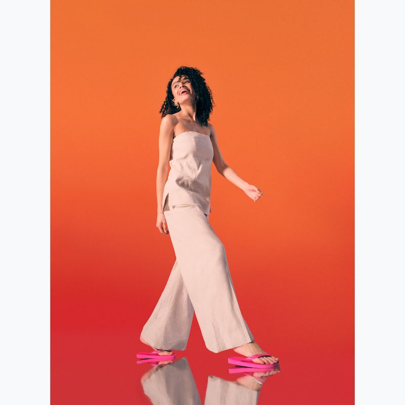 Havaianas Top pink flux flip flops 7