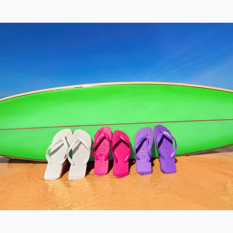 Havaianas Top pink flux flip flops 8