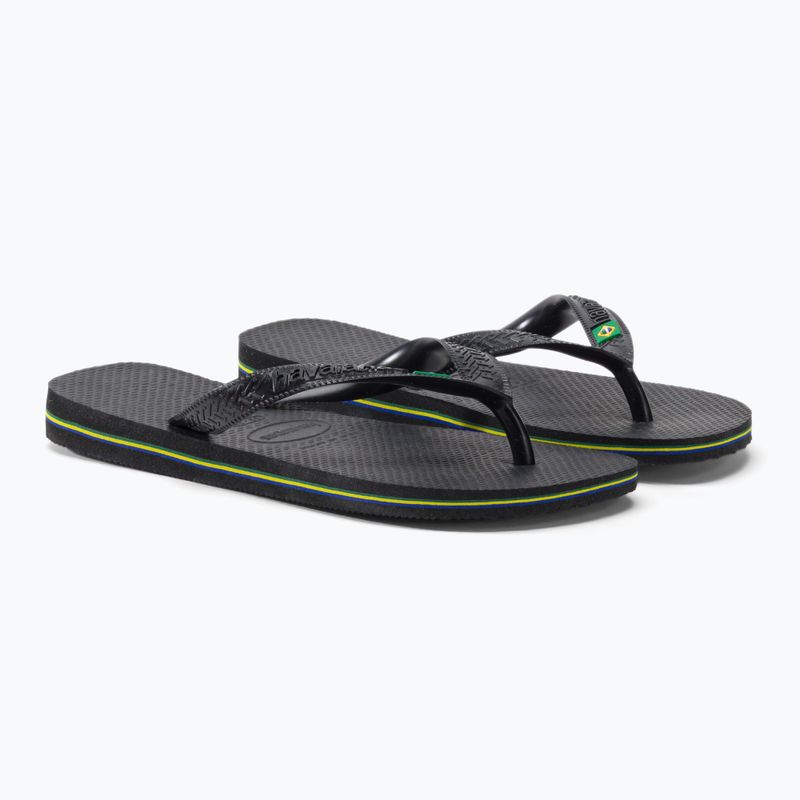 Havaianas Brasil flip flops black H4000032 5