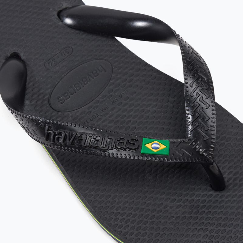 Havaianas Brasil flip flops black H4000032 7