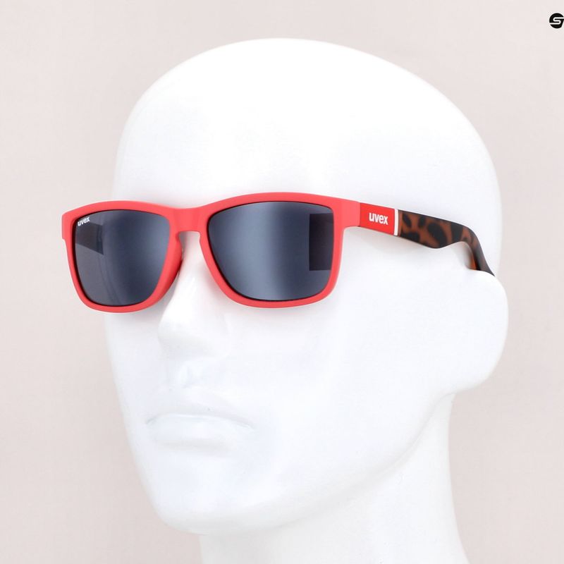 UVEX sunglasses Lgl 39 rose mat havanna/litemirror silverS5320123616 6