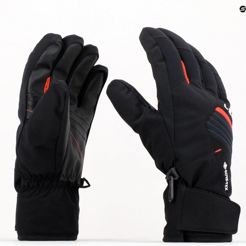 LEKI Spox GTX ski glove black/red 650808302080 11