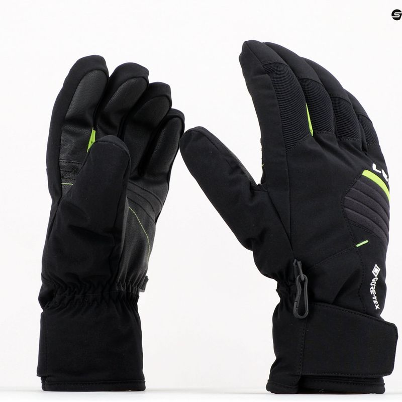 LEKI Spox GTX ski glove black-green 650808303080 11