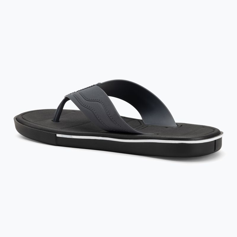 Men's RIDER Spin Thong Ad flip flops black/grey/black 3