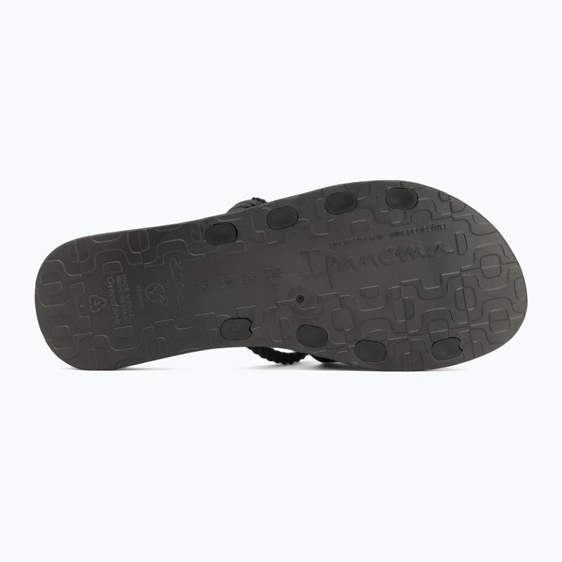 Ipanema Diversa Slide black/lilac women's flip-flops 4