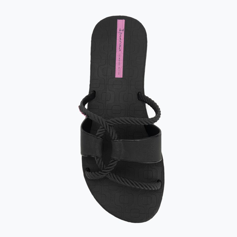 Ipanema Diversa Slide black/lilac women's flip-flops 5