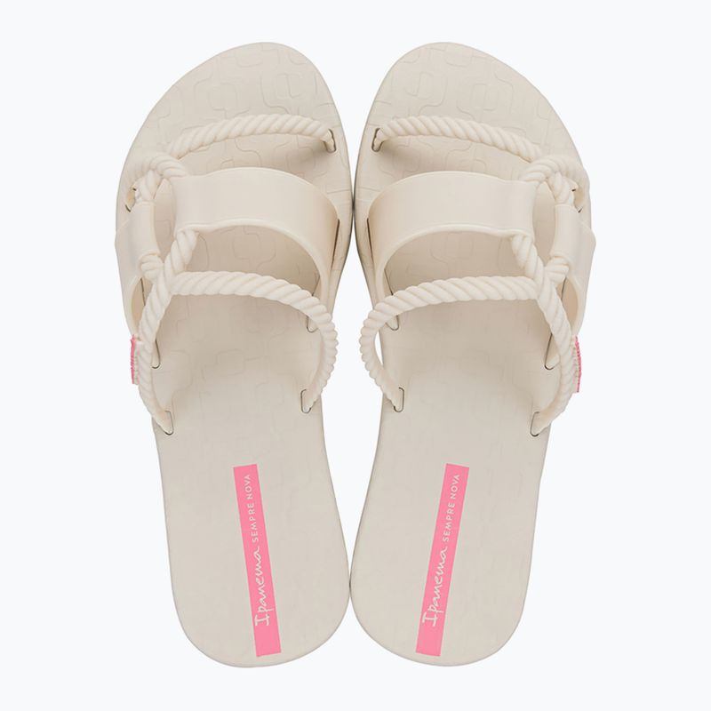 Women's Ipanema Diversa Slide off white/pink flip-flops 2