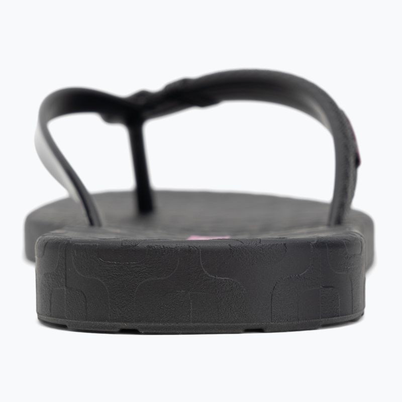 Ipanema Diversa black/lilac women's flip flops 6
