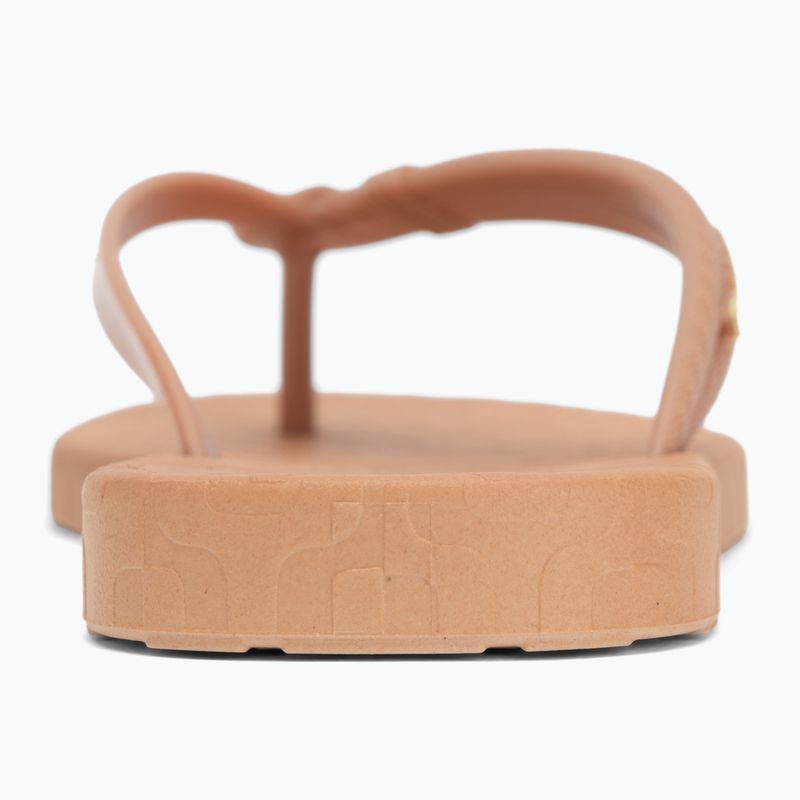 Ipanema Diversa nude/yellow women's flip flops 6