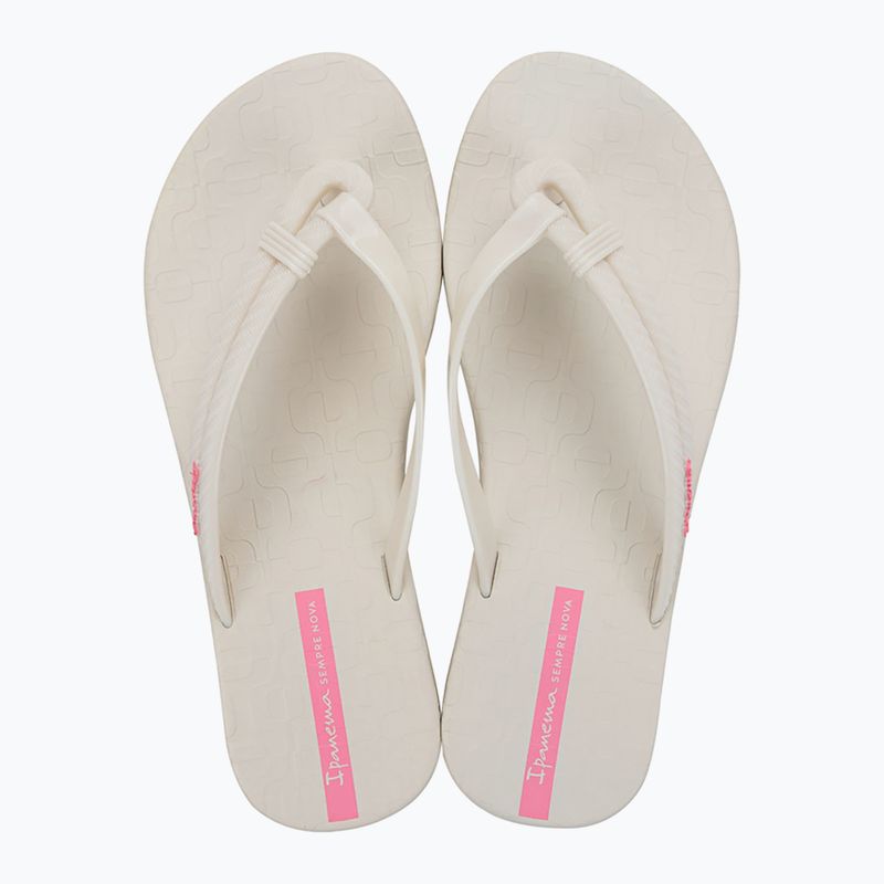 Ipanema Diversa off white/pink women's flip flops 2