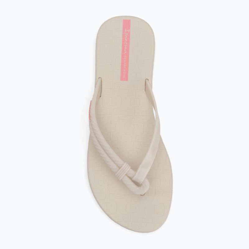 Ipanema Diversa off white/pink women's flip flops 5