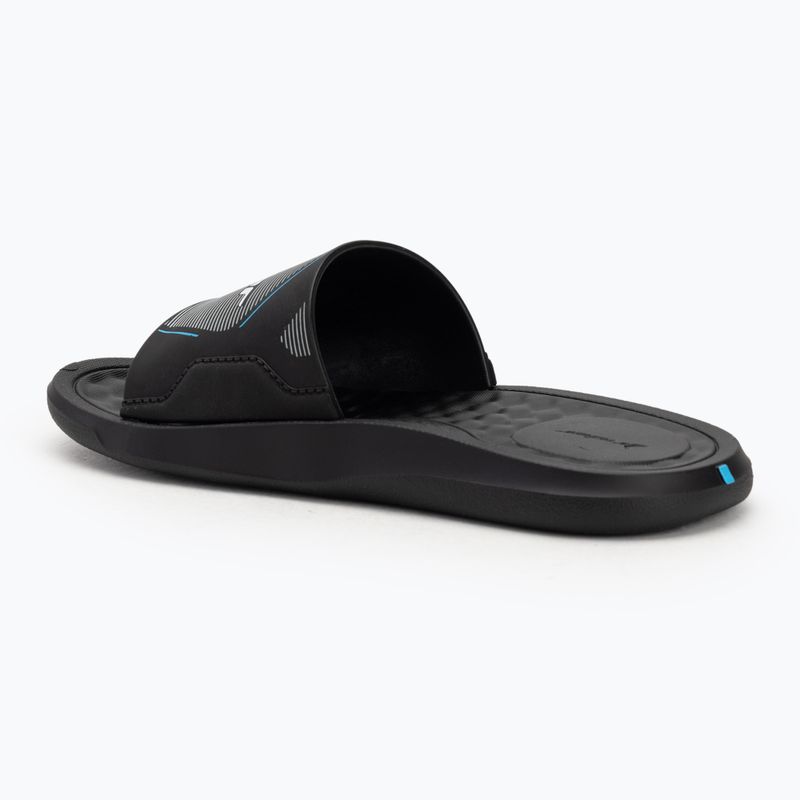RIDER Step Slide Kid flip-flops black/grey/white 3
