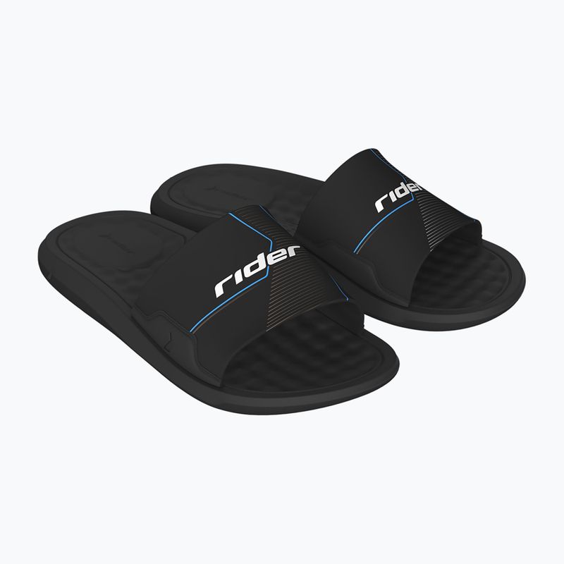 RIDER Step Slide Kid flip-flops black/grey/white