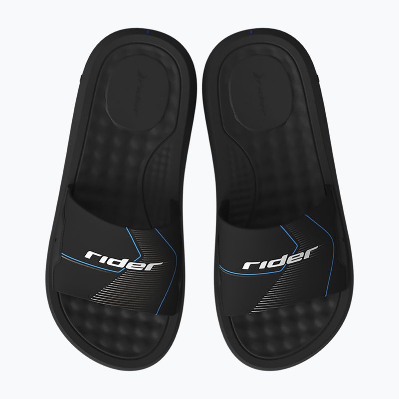RIDER Step Slide Kid flip-flops black/grey/white 2
