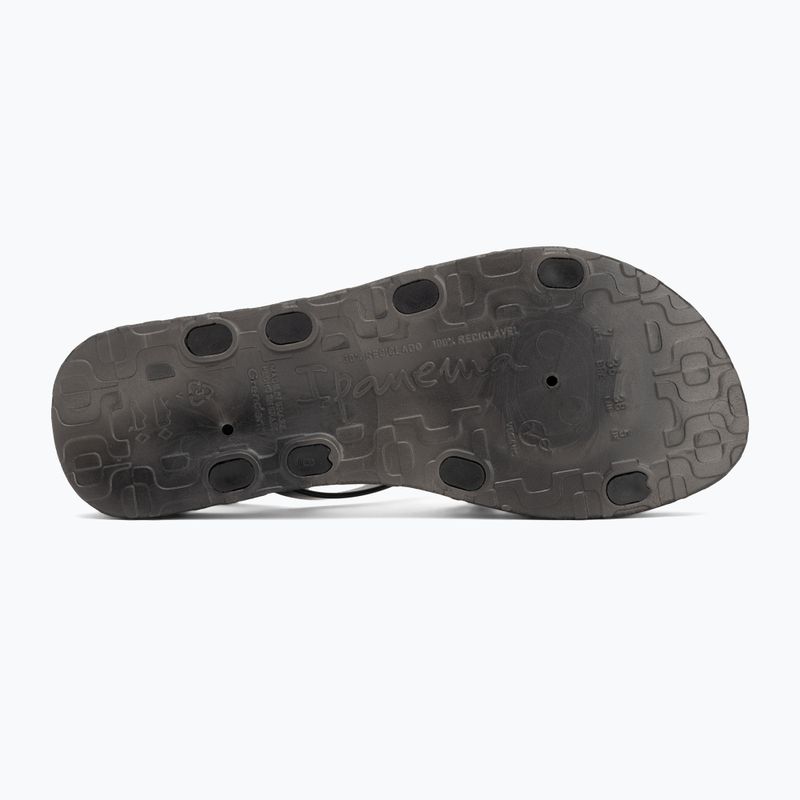 Women's Ipanema Diversa Flatform sandals black/black/lilac 4