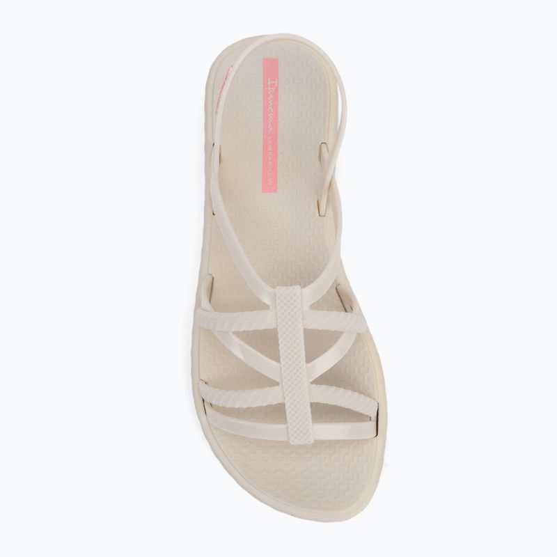 Women's Ipanema Diversa Flatform sandals beige/beige/pink 5
