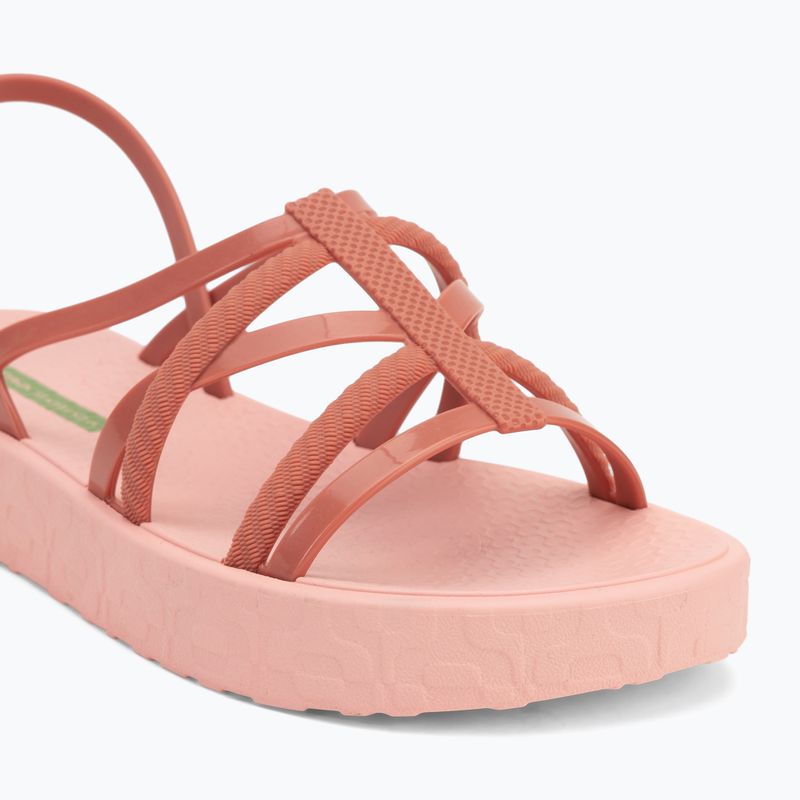 Ipanema Diversa Flatform women's sandals light pink/pink/green 7