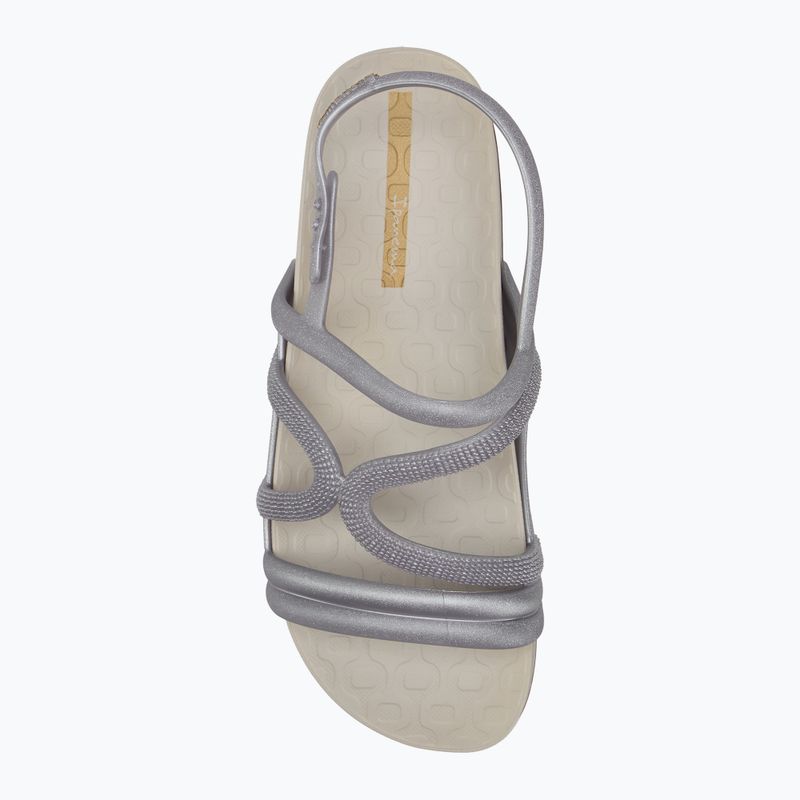 Women's sandals Ipanema Walk beige/silver/gold 5