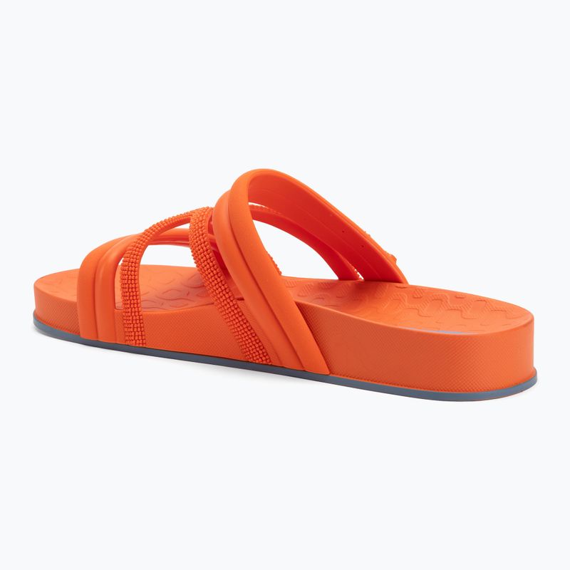 Women's Ipanema Walk Slide orange/orange/blue flip-flops 3